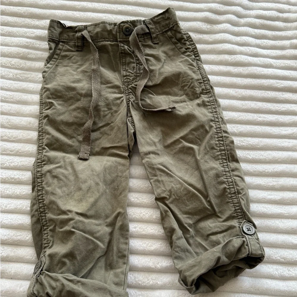 Carter's army green Toddler Pants